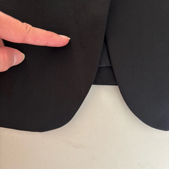 BROOKS BROTHERS Classic Fit Women's Black Wool Blend Blazer Sz 6 P Office Career - Picture 16 of 16